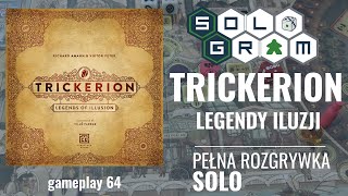 Trickerion | pełna rozgrywka solo | Legendy iluzji | zasady gry | gameplay 64