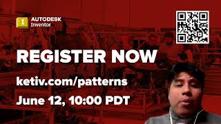 Patterns in Inventor 2026 ►The Next KETIV Virtual Academy
