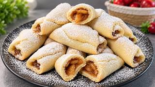 Erst aufbrechen, dann staunen! Diese kleinen Apfelröllchen haben ein köstliches Innenleben