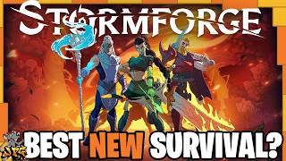 STORMFORGE Gameplay - Best New Survival Game Incoming! Base Building! Deep Crafting & Fantasy World screenshot 1