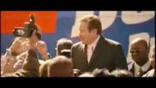 Robin Williams as Tom Dobbs on the Campaign Trail