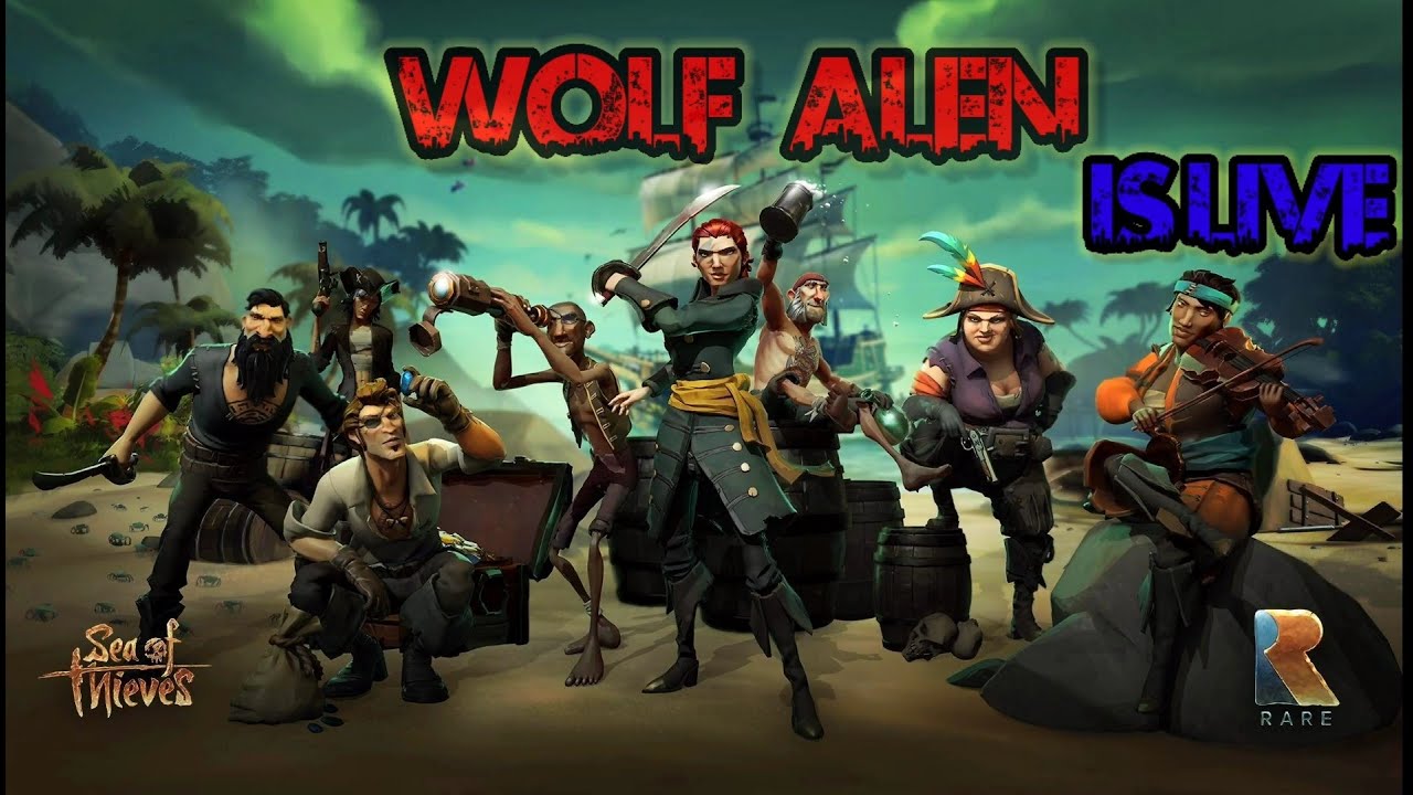 MRP | SEA OF THEIVES | WOLF ALEN | LIVE STREAM | EMS | VALORANT