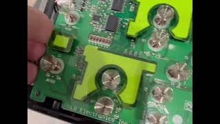 Cook Top LG touch pad not working-how to replace board  LSCE365st