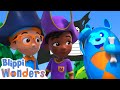 Blippi and Meekah&#39;s Pirate Adventure! | Blippi Wonders | Learning Videos for Kids - Explore With Me!