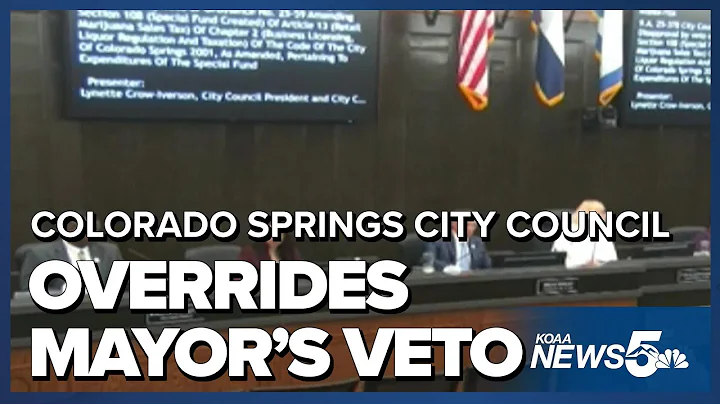 Colorado Springs City Council overrides Mayor Mobolade's veto on marijuana funds