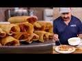 LEFTOVER TURKEY FLAUTAS RECIPE | How to Make Crispy Taquitos
