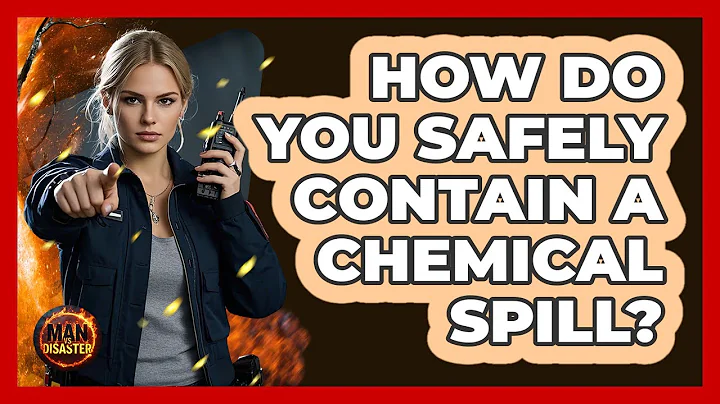 How Do You Safely Contain A Chemical Spill?