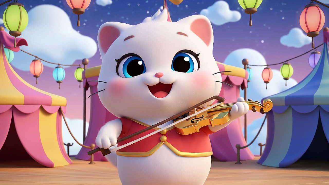 Hey Diddle Diddle The Moonlight Circus Party | Magical Kids Songs ...