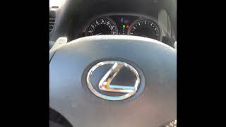 Fixed 2007 Lexus IS250 Check VSC and Engine Light On
