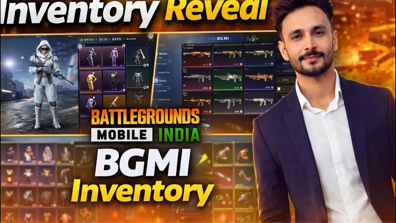 BGMI Your Inventory Reveal By ZORAN