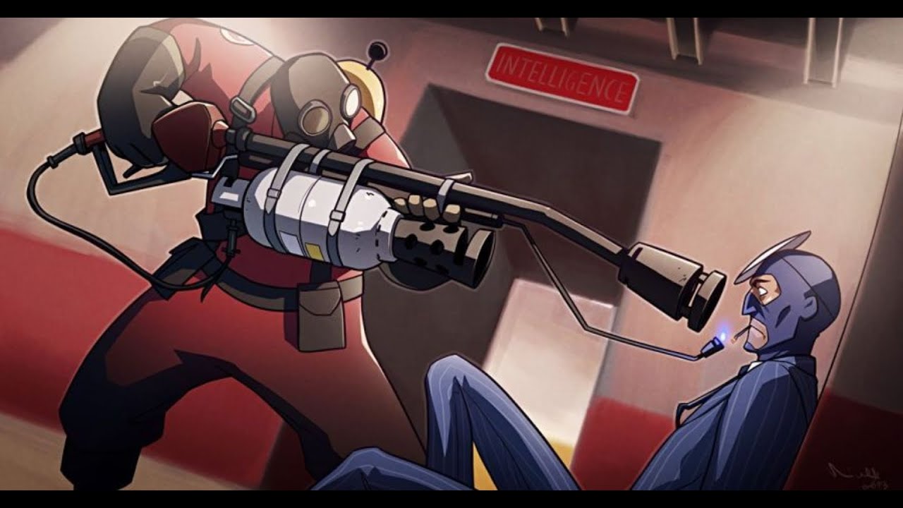 OH GOD NO But it's a Spy and Pyro cover TF2