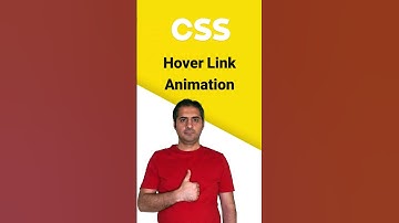 CSS | لینک با افکت انیمیشن