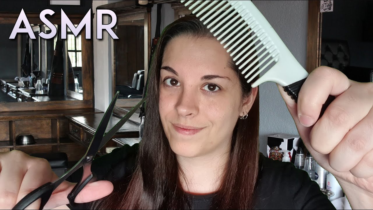 ✂️ NUEVO Corte de Pelo ~ Roleplay Peluquería | ASMR Español | Alternative ASMR