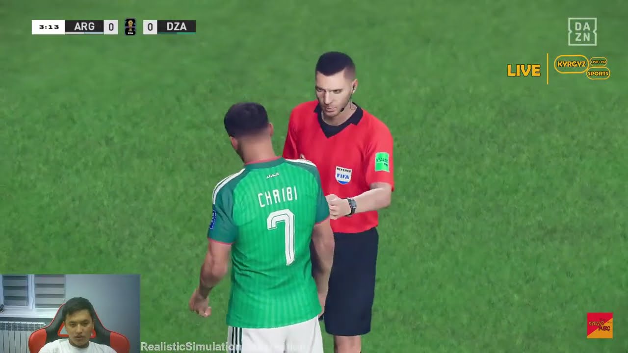 🔴LIVE : ARGENTINA vs ALGERIA | FIFA World Cup 2026 Group Stage | Live Video Game Simulation PES 2021