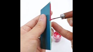 【丸ギリ】を使った、フェニーチェ エッジペイントの塗り方！！