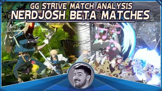 Guilty Gear Strive Match Analysis: NerdJosh's Closed Beta Matches (Faust vs. Everyone)