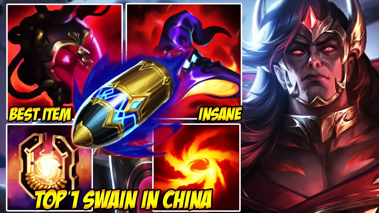 WILD RIFT CHINA TOP 1 SWAIN - HE TURNED A LOST FIGHT INTO A TEAM WIPE