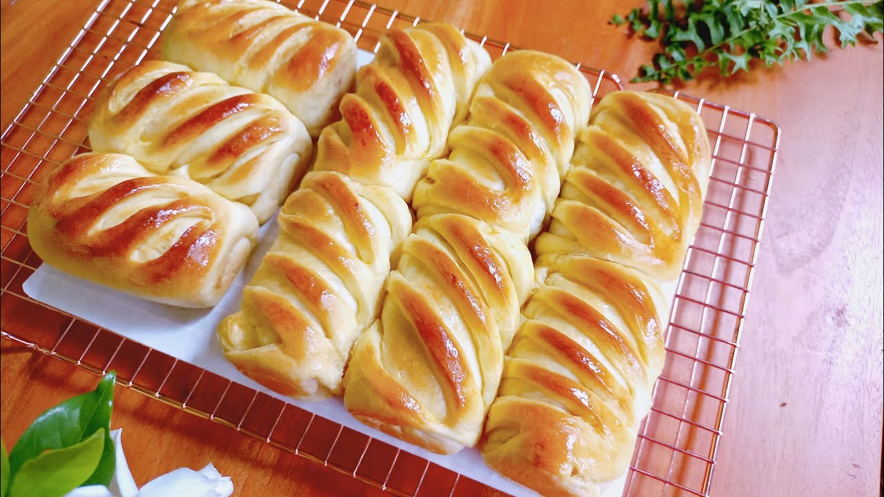Roti empuk berhari - hari | Roti Metode Tangzhong | Roti Pisang Coklat