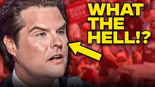 Matt Gaetz Upstages Trump By Disfiguring His Own Face At RNC Convention