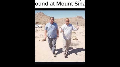 This is what they found near Mount Sinai! #discovery  #mountsinai #archeology #educational #foryou