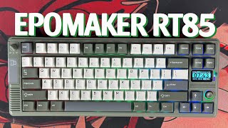 Epomaker Rt85 Creamy Jade Switches Sound Test Aesthetic Green Keyboard