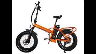 Beite Fat Tire Electric Folding Ebike Model