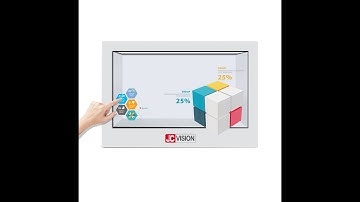 JCVision Transparent LCD Showcase Display