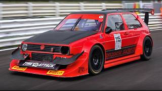 Onboard A Time Attack-Prepped Big Turbo Mk2 Vw Golf With Sequential Gearbox 500Hp900Kg At Misano
