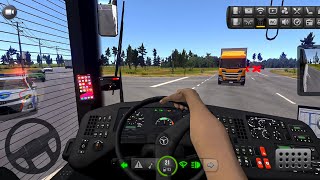 MERCEDES-BENZ 0404 15 RHD 1999 | Bus Simulator : Ultimate | Android Gameplay  screenshot 2