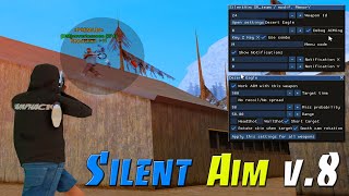 SILENT AIM v.8 -  ОГНЕНЫЙ АИМ / SILENT AIM / NO SPREAD / WALLSHOT / ПРОСТО РАЗРЫВ СЕДЛА GTA SAMP