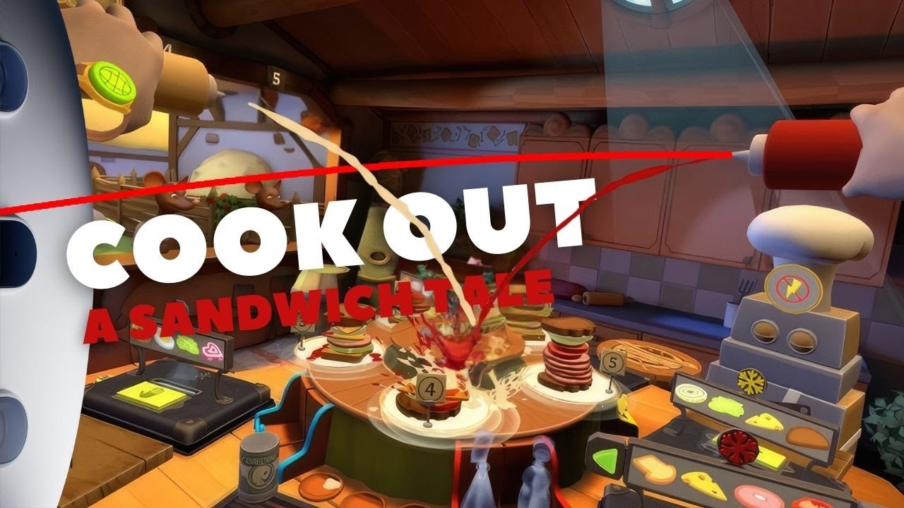 Cook Out | Cook Chop and Serve | First Minutes | Meta Quest 3 VR - YouTube