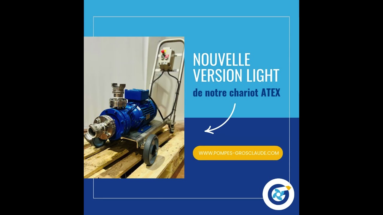 Nouvelle version light de notre chariot ATEX