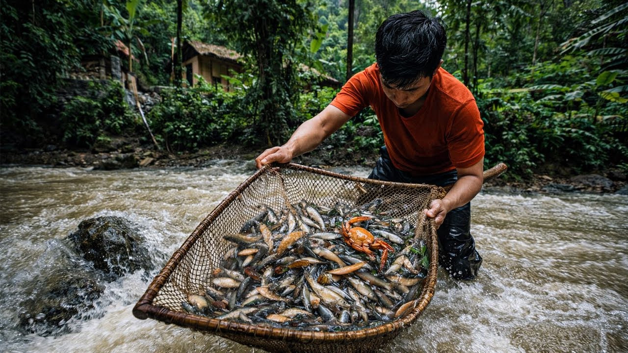 What’s Really Hiding in This Fast-Flowing Jungle Stream? | by @chuctonbinh