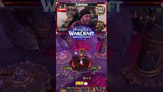Midnight Short PvP 102 - Fury Warrior - World PvP #warcraft #midnight #gamingshorts
