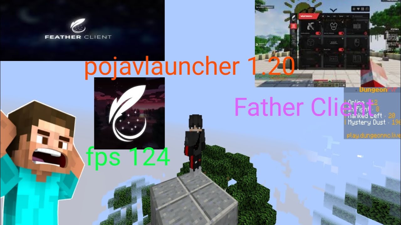 Father Client For Pojavlauncher 1.20 | How To Download Father Client In ...
