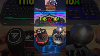 TH8S vs TH8A: Which Shifter is BETTER? 🏁 #thrustmaster #simracing #shorts
