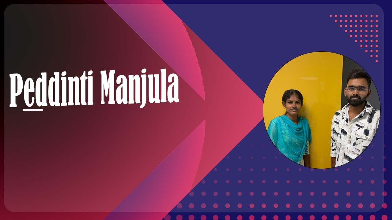 Peddinti Manjula | Java Full Stack Software Testing Journey | QSpiders ...