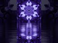 Animated Purple-ish Kaleidoscopic Presentation with a Water Reflection Effect ~ #art #DreamTrackAI