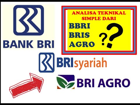 BELAJAR SAHAM PEMULA | ANALISA TEKNIKAL SIMPLE POWERFULL BBRI BRIS & AGRO | 16 NOVEMBER 2020