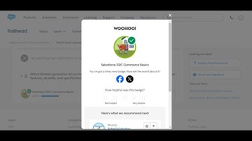 Salesforce D2C Commerce Basics | Salesforce Trailhead 2024 | US Guide