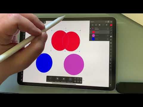 Affinity Designer - Add, subtract and divide overlaying shapes