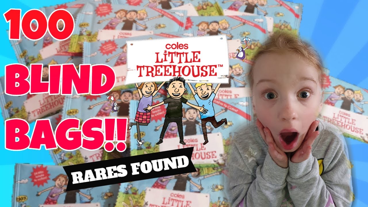 COLES LITTLE TREEHOUSE | Opening Over 100 Blind Bags To Complete A Full Collection! | Rares Found!!
