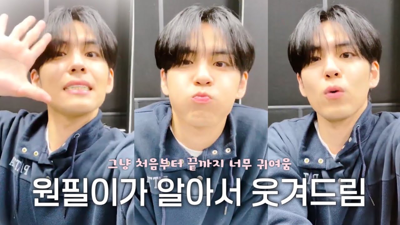 [데이식스/Day6] 이거 보고 안 웃는 사람이 있다고요? 이렇게 귀여운데? / 220307 원필 브이앱 편집본