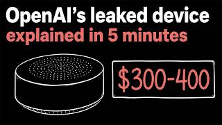 OpenAI device leak explained in 5 min