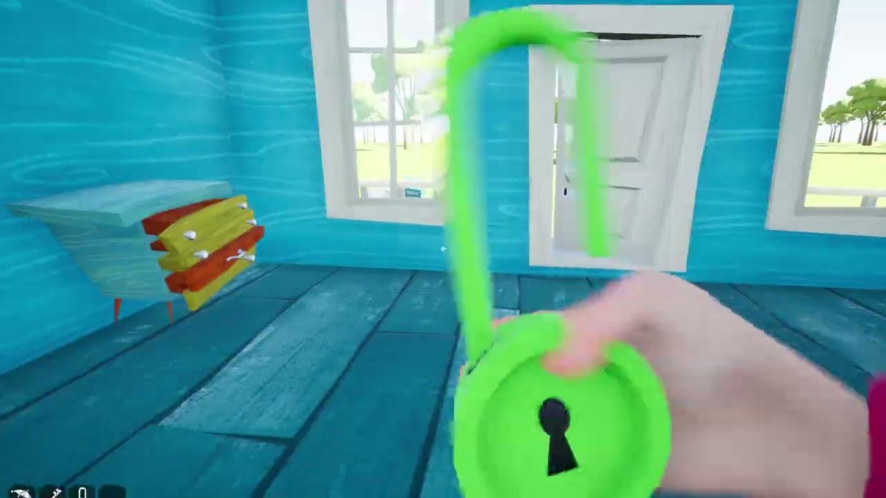 Back to Beginning- Hello Neighbor Mod Kit (I won but the game crashed)