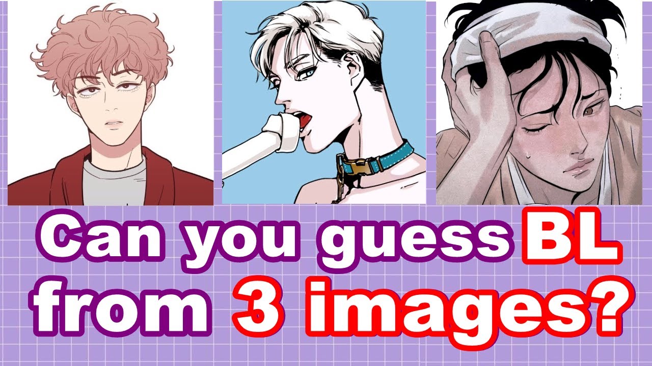Can you guess YAOI title from 3 images? CHALLENGE