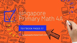 Singapore Primary Mathematics US Edition 4A - Lesson 7 Page 17