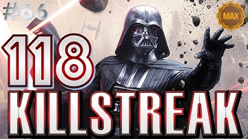 MAX DARTH VADER 118 Killstreak on Yavin 4 (#66)- Star Wars Battlefront 2