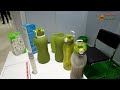 Self Cleaning Water Purifier Silicon Bottles For Armed Personnels