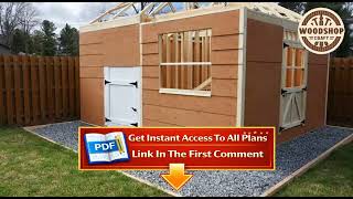 Build Your Dream 6x8 Rustic Shed for a Tight Space | Clever Small Garden Design
